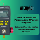 Manifold Digital 1 Via Com Vacuômetro DY518 DUOYI