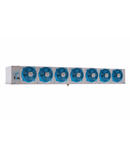 Forçador Evaporador Trineva TRNED 471 7 Ventiladores C/ Resistência 220V