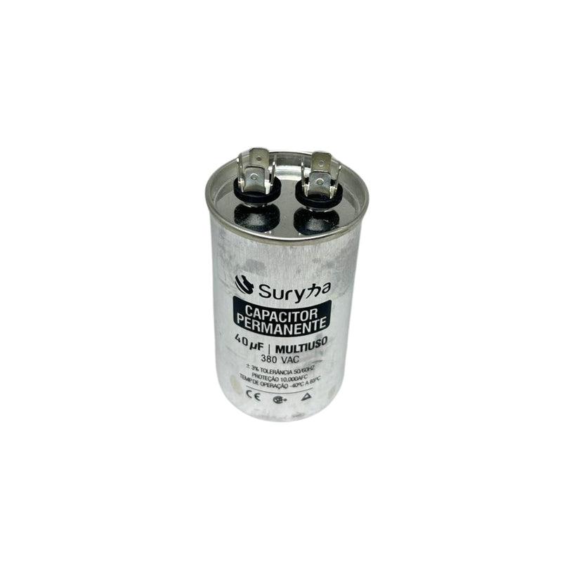 Capacitor Permanente 40UF 380v Suryha