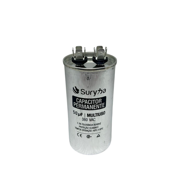 Capacitor Permanente 50UF 380v Suryha