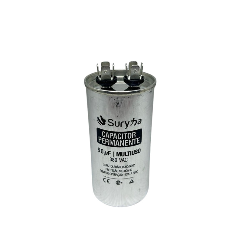 Capacitor Permanente 50UF 380v Suryha