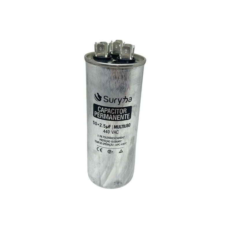 Capacitor Permanente 50uf+2,5uf 440v Suryha