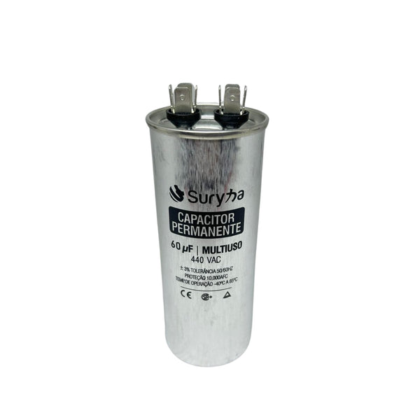 Capacitor Permanente 60UF 440v Suryha