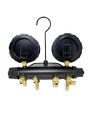 Manifold 4 Vias Bravo BPRO- M4 R22 R32 R410a C/ 4 Mangueiras