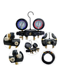 Manifold 4 Vias Bravo BPRO- M4 R22 R32 R410a C/ 4 Mangueiras