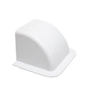 Terminal De Acabamento P/ Canaleta Split Perfil 60x50mm Branco