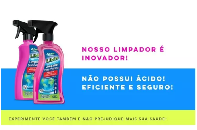 Limpador Desincrustante Ar da Terra 500ml