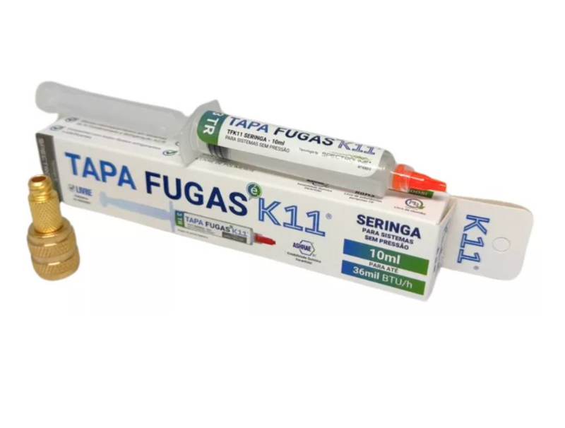 Tapa Fugas K11 Dose Única Seringa 10ml 3tr + Aplicador