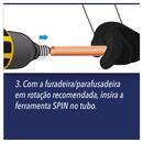 Alargador Spin S5000 Kit 5 Peças 1/4 3/8 1/2 5/8 3/4