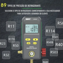 Manifold Digital Dy518 Duoyi C/ Mangueira R22 E Adap. R410a