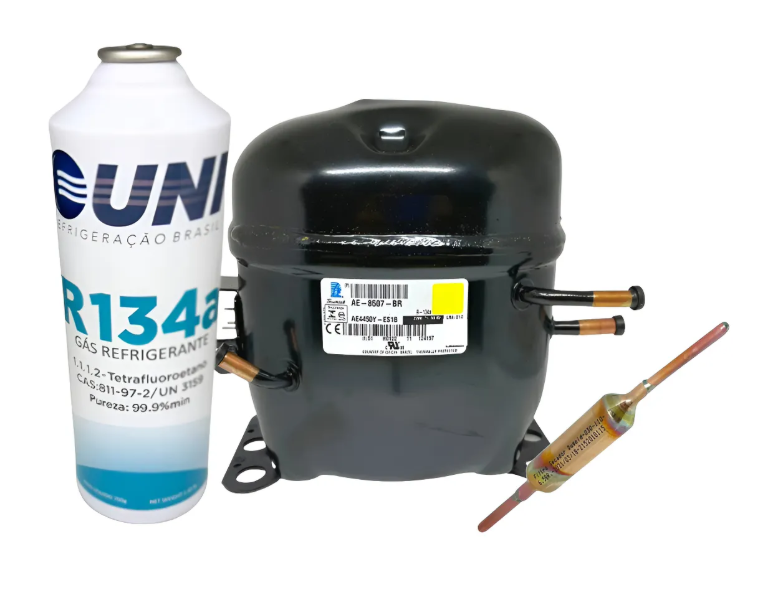 Compressor Tecumseh Ae4450y 1/2 220v C/filtro E Gás R134a