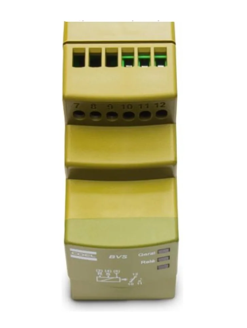 Relê Eletrônico Digital Falta De Fase E Sequência COEL BVS1 208-480VCA