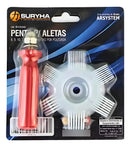 Pente Para Aletas 6 Medidas Suryha