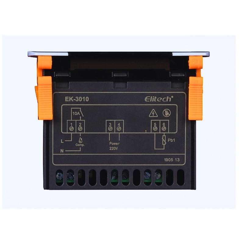 Controlador De Temperatura P/ Refrigeração e Aquecimento Elitech EK-3010 220v