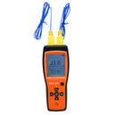 Termômetro digital temperatura com 2 sensores termopares e Bluetooth Tipo K ICT-220