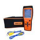 Termômetro digital temperatura com 2 sensores termopares e Bluetooth Tipo K ICT-220