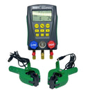 Manifold Digital 2 Vias Com Medidor De Vácuo E Maleta DY517A DUOYI