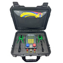 Manifold Digital 2 Vias Com Medidor De Vácuo E Maleta DY517A DUOYI