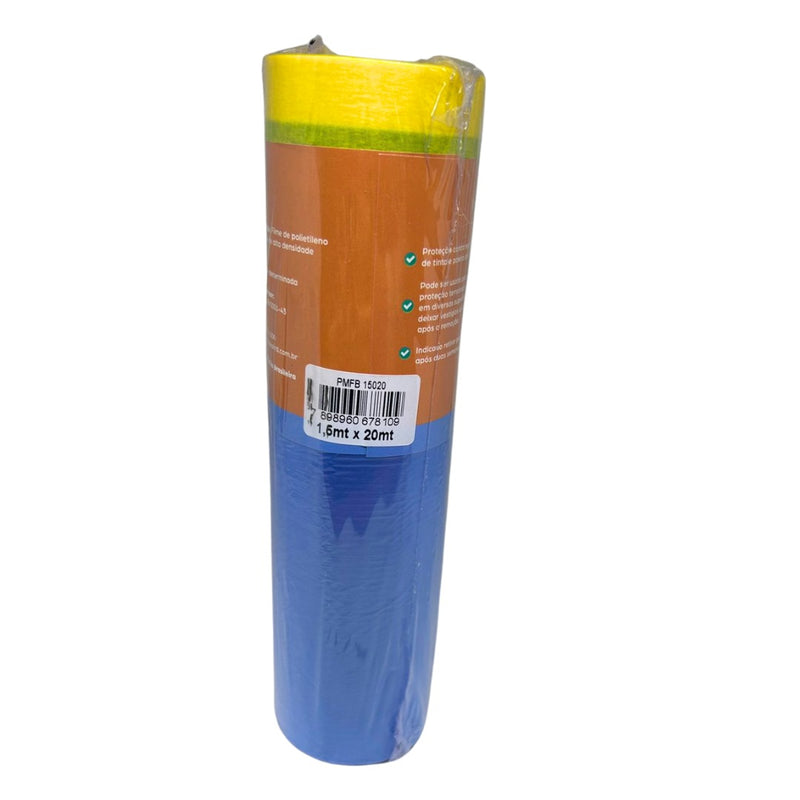 Filmex Filme Eletrostático+fita Crepe Azul 1,5x20mts Epex