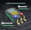 Manifold Digital 2 Vias Com Medidor De Vácuo E Maleta DY517A DUOYI