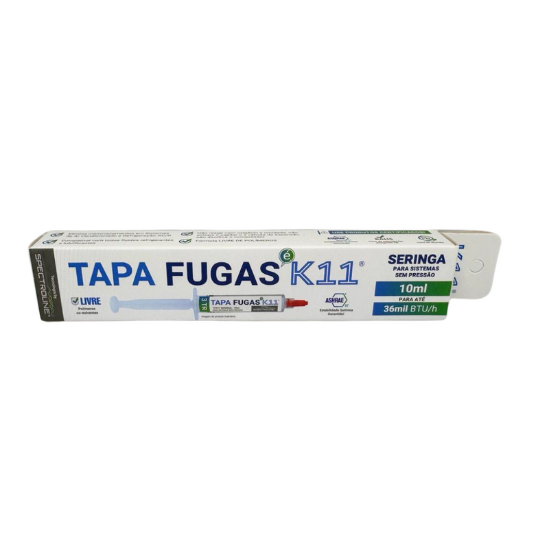 Tapa Fugas K11 Dose Única Seringa 10ml 3tr Até 36000btus