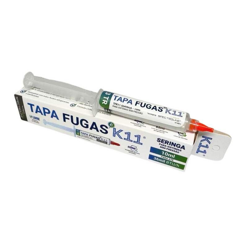 Tapa Fugas K11 Dose Única Seringa 10ml 3tr Até 36000btus