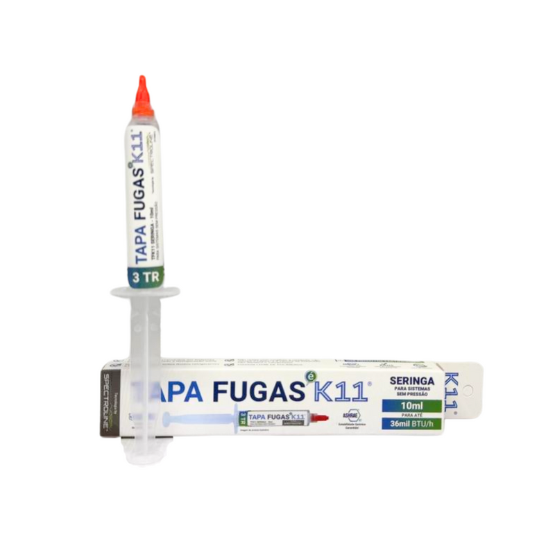 Tapa Fugas K11 Dose Única Seringa 10ml 3tr Até 36000btus