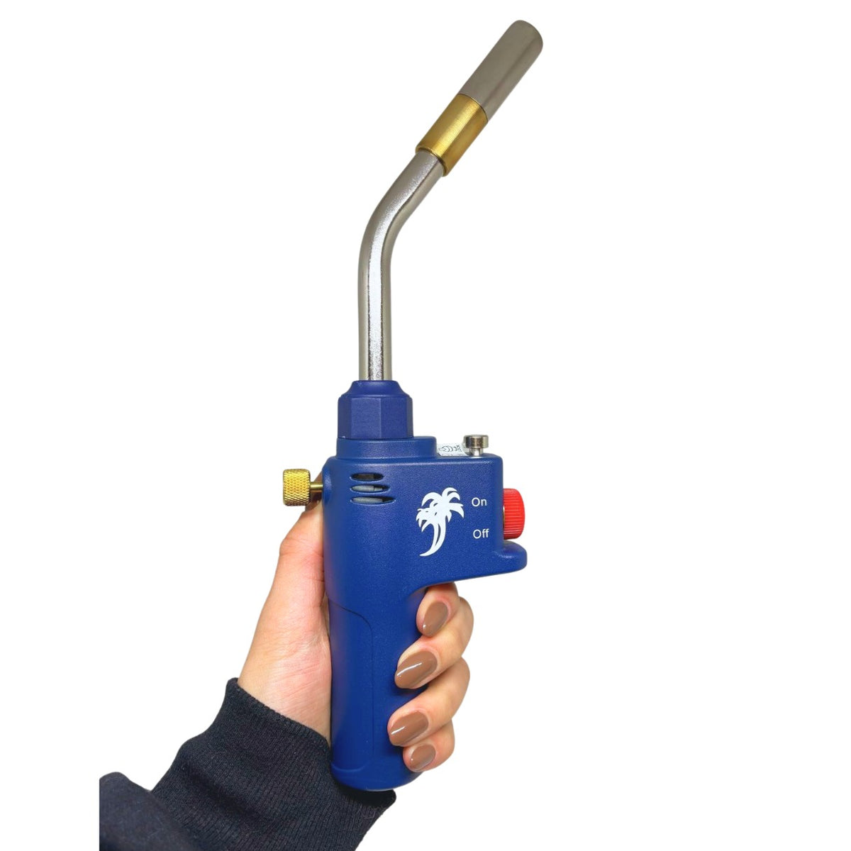 Maçarico Portátil Manual Chama Regulável Vortex Mapp/Tr Nevada