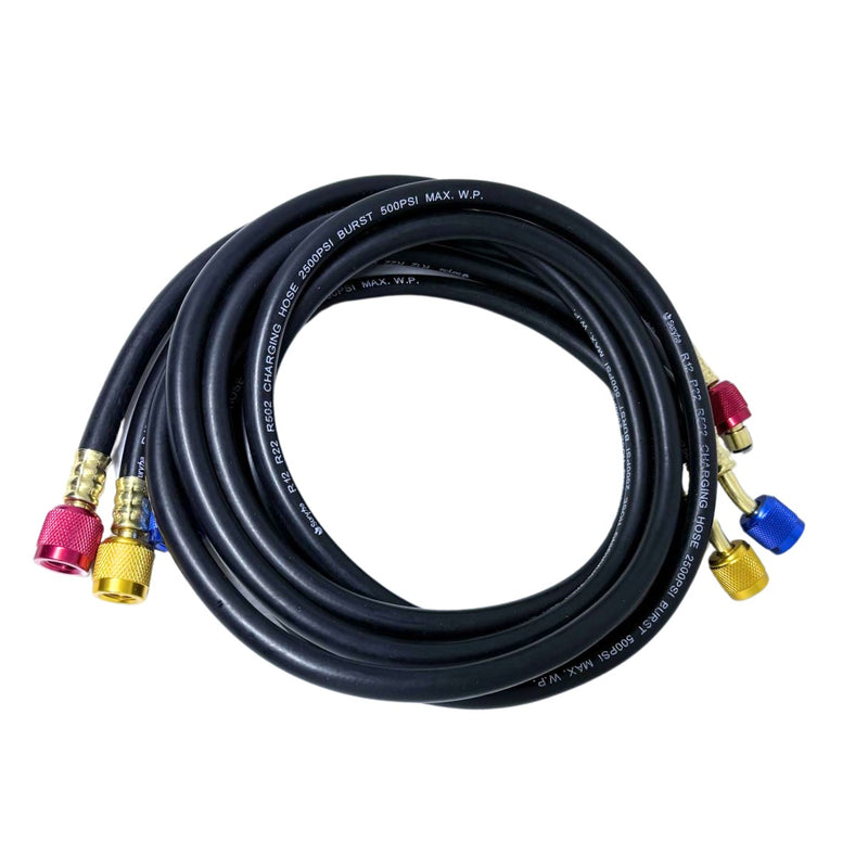 Conjunto De Mangueiras Premium 150cm R22 R134 R404 Suryha
