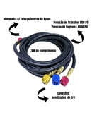 Conjunto De Mangueiras Premium 150cm R22 R134 R404 Suryha