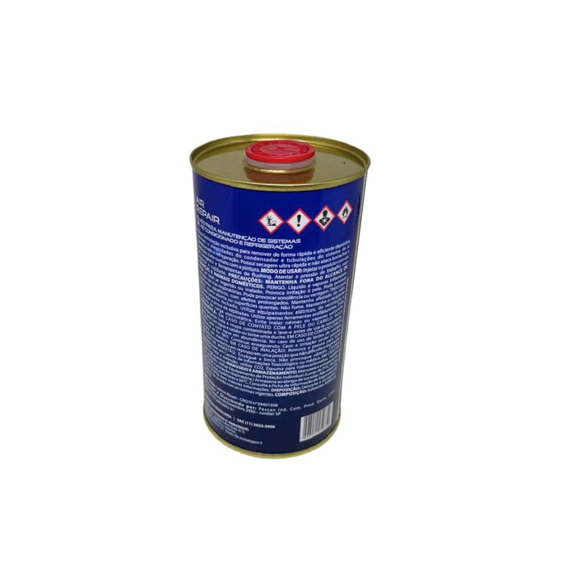 Liquido De Limpeza Sistema Ar Cond Air Repair 141b 500ml