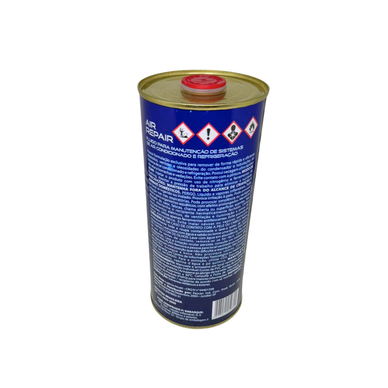 Liquido De Limpeza Sistema Ar Cond Air Repair 141b 900ml