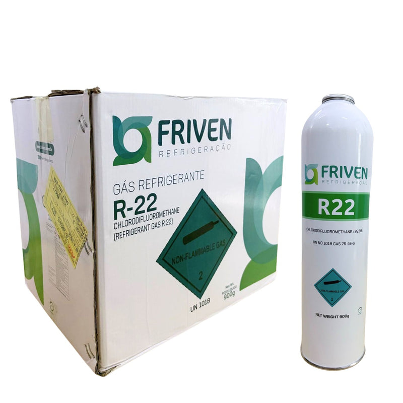 Gás Refrigerante R22 900g Friven