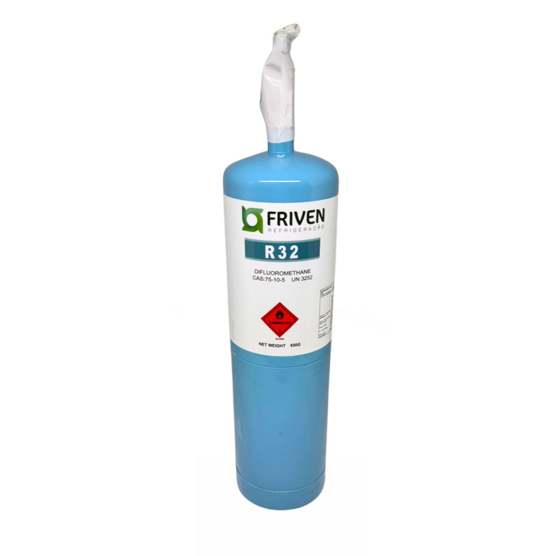 Lata De R32 Gás Refrigerante R32 650g Friven