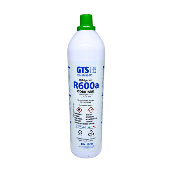 Gás Refrigerante R600a 420g GTS Milano