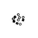 Reparo Vedação Com 10un Mangueira De Manifold Mastercool 1/4