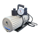 Bomba De Vácuo 12 Cfm Duplo Estágio Com Vacuômetro E Solenóide Mastercool