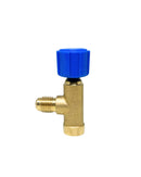 Válvula Acionadora Registro Azul Refil R134 R22 R401 R600a EOS