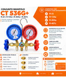 Kit Manifold Analógico Friven CT536G Para R22 R134a R404a