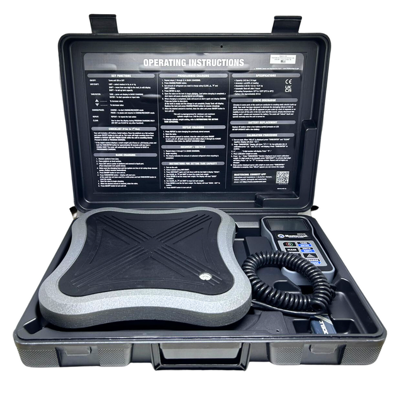 Balança Digital Com Extensor Balança Digital Programável Bluetooth 110Kg Mastercool - 98210-BL