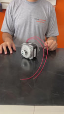 Micro Motor Ventilador 1/20 Com Hélice 220v Elco