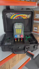 Manifold Digital 2 Vias Com Medidor De Vácuo E Maleta DY517A DUOYI