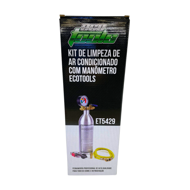 Garrafa Injetora Flushing 141b Para Limpeza De Ar Condicionado Ecotools