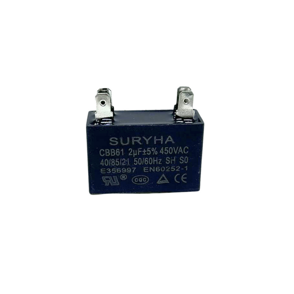 Capacitor De Arranque 2uf 450v Suryha