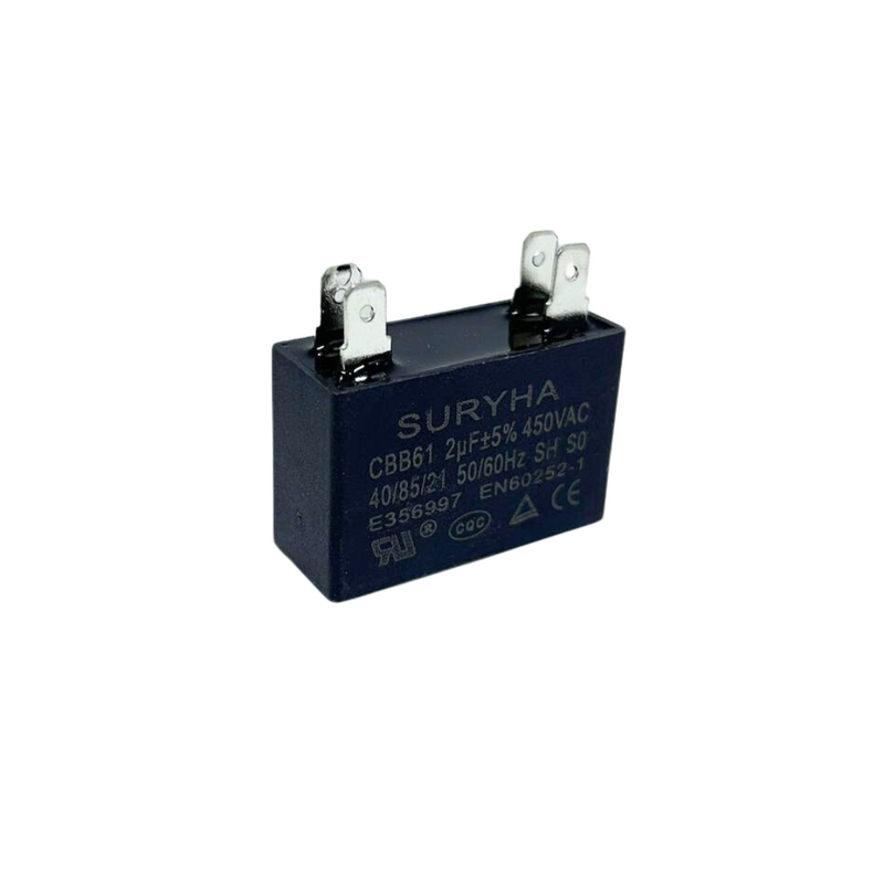 Capacitor De Arranque 2uf 450v Suryha