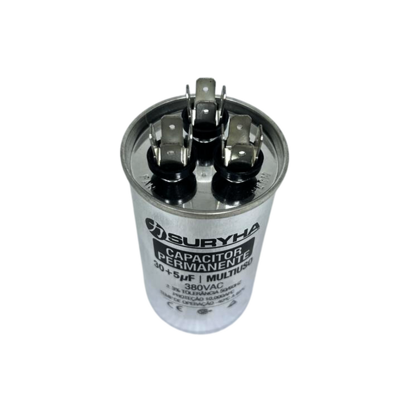 Capacitor Permanente 30uf+5uf 380v Suryha