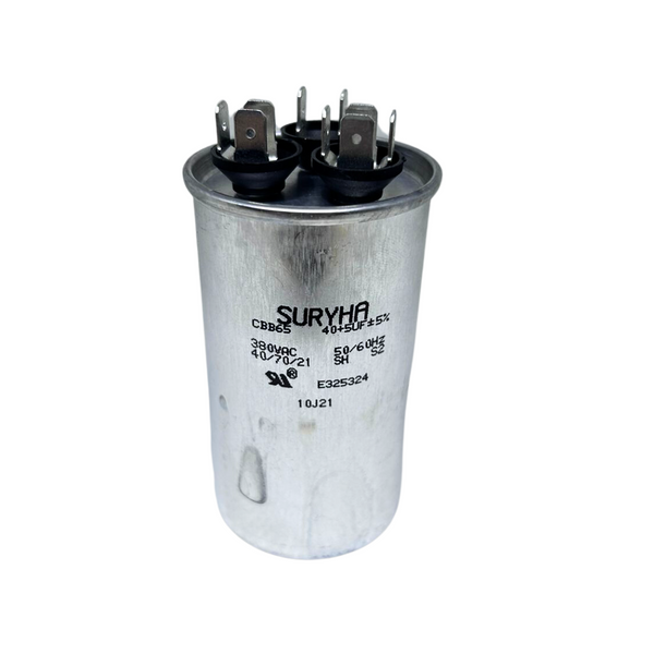 Capacitor Permanente 40uf+5uf 380v Suryha