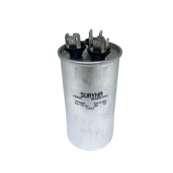 Capacitor Permanente 45uf+5uf 380v Suryha