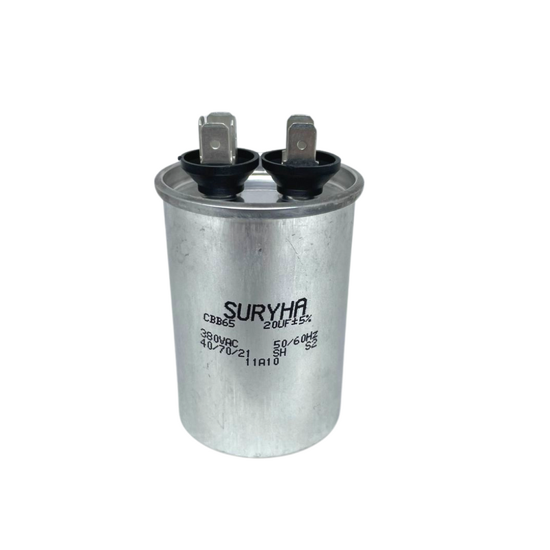 Capacitor Permanente 20uf 380v Suryha