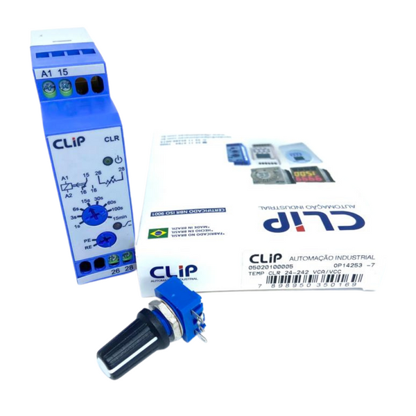 Temporizador Clip CLR 24-242 Vca/Vcc